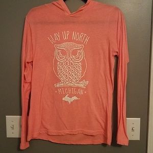 Womens tshirt hoodie